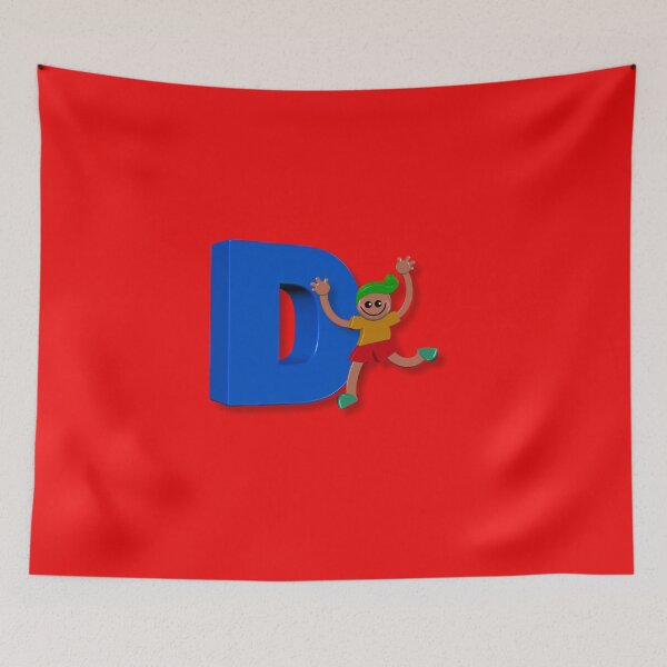Item preview, Letter Initial D Boy Child Baby Personalised Alphabet designed and sold by WizardsWorld.