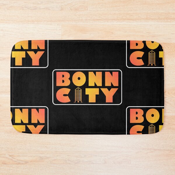 Item preview, Bonn Bonner City NRW Skyline Germany UN Basketball City Map designed and sold by Mark Sukra.