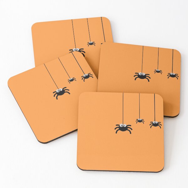 Item preview, Hanging Cute Halloween Spiders designed and sold by tenderlyco.