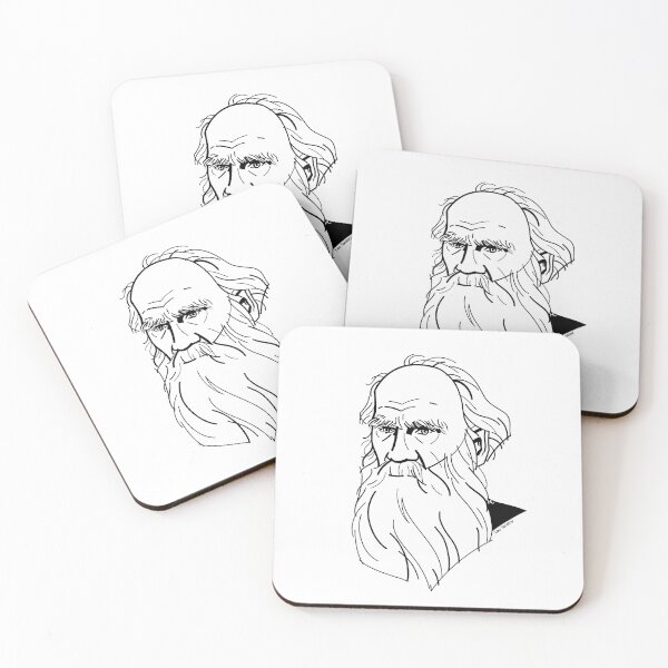Item preview, Leo Tolstoy designed and sold by Irina Ivanova.