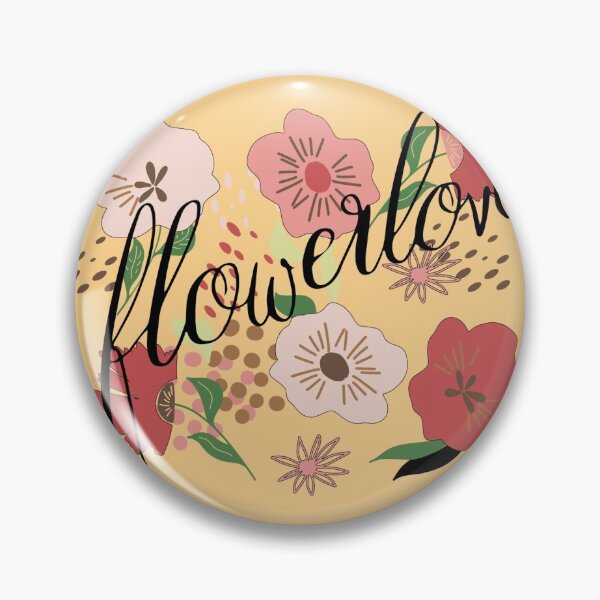 Item preview, Flower design with hand lettering designed and sold by Kreativ-Conny.