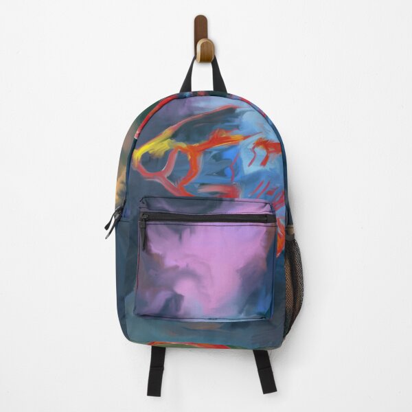 Item preview, fish on an abstract background designed and sold by 4ortiv.