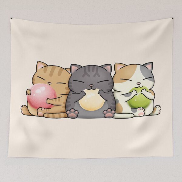 Item preview, Chubby Cat Dango designed and sold by Takeda-art.