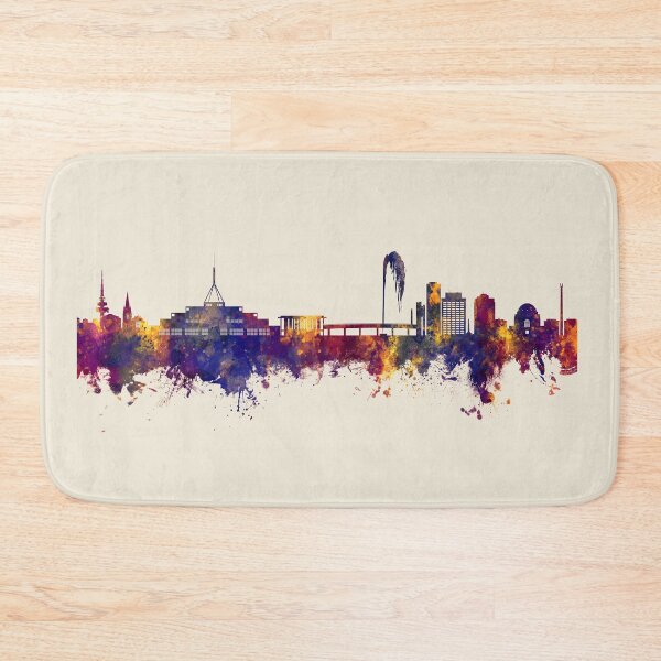 Item preview, Canberra Australia Skyline designed and sold by ArtPrints.