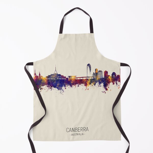Item preview, Canberra Australia Skyline designed and sold by ArtPrints.