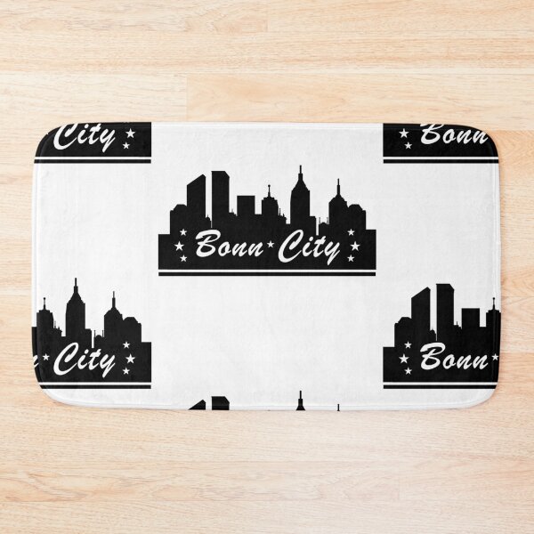 Item preview, Bonn Bonner City NRW Skyline Germany UN Basketball City Map designed and sold by Mark Sukra.
