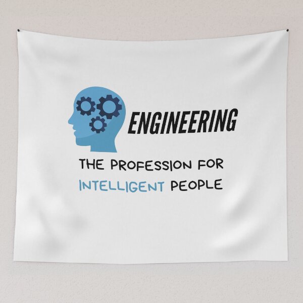 Item preview, Engineering profession for intelligent people designed and sold by nimitkhurana.