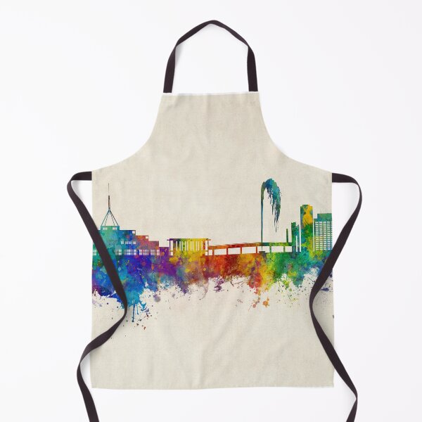 Item preview, Canberra Australia Skyline designed and sold by ArtPrints.