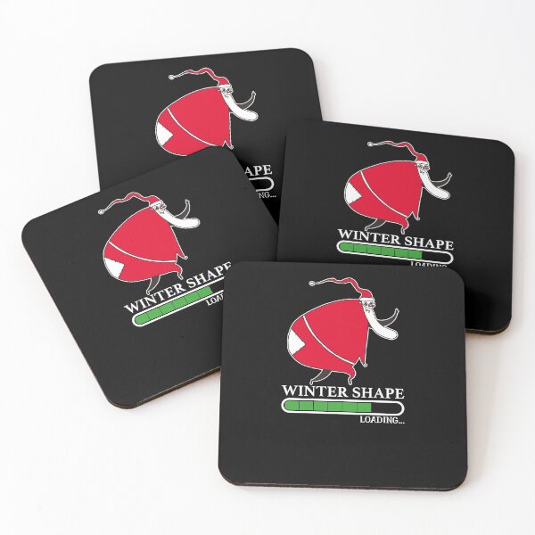 Item preview, Winter Shape Training Xmas Geek Nerdy Ironic  designed and sold by RJ-Art.