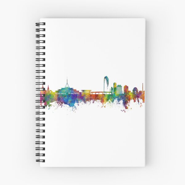 Item preview, Canberra Australia Skyline designed and sold by ArtPrints.