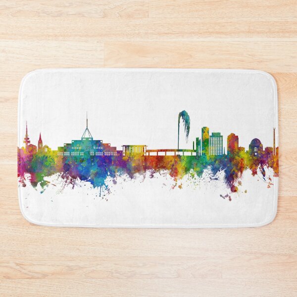 Item preview, Canberra Australia Skyline designed and sold by ArtPrints.