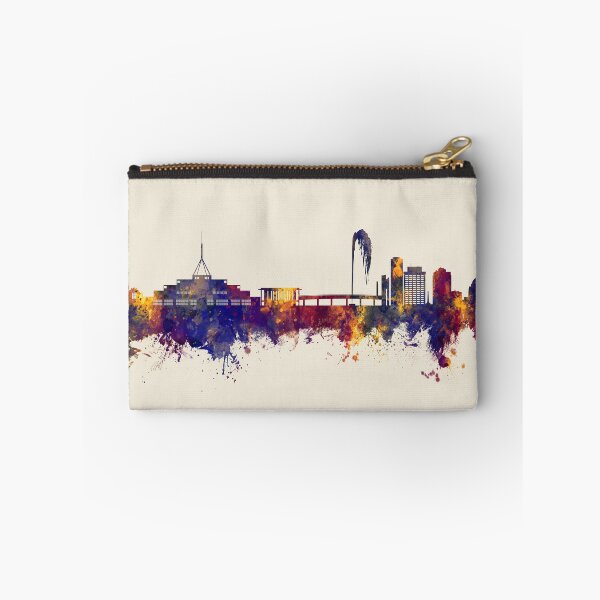 Aperçu de l'œuvre Canberra Australia Skyline créée et vendue par ArtPrints.