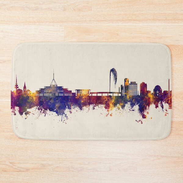 Item preview, Canberra Australia Skyline designed and sold by ArtPrints.