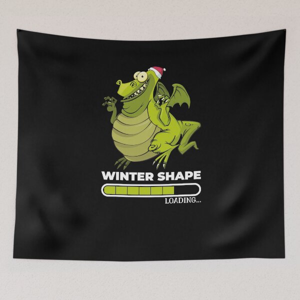 Item preview, Winter Shape Training Dragon Geek Nerdy Ironic  designed and sold by RJ-Art.
