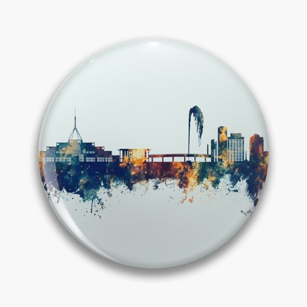 Artikelvorschau, Canberra Australia Skyline entworfen und verkauft von ArtPrints.