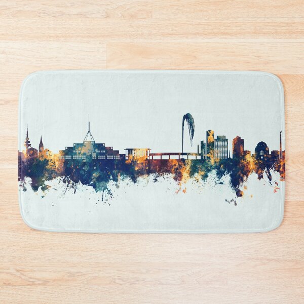 Item preview, Canberra Australia Skyline designed and sold by ArtPrints.