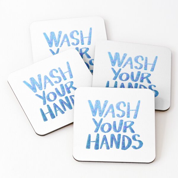 Item preview, Wash Your Hands designed and sold by NiceButton.
