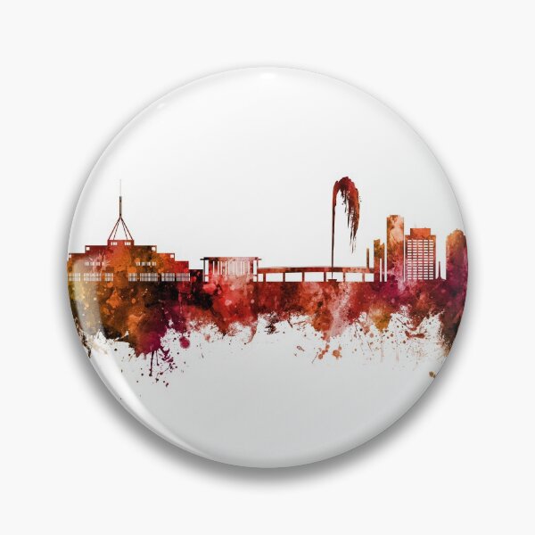 Item preview, Canberra Australia Skyline designed and sold by ArtPrints.