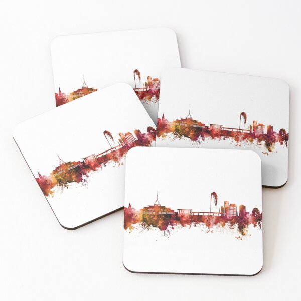 Item preview, Canberra Australia Skyline designed and sold by ArtPrints.