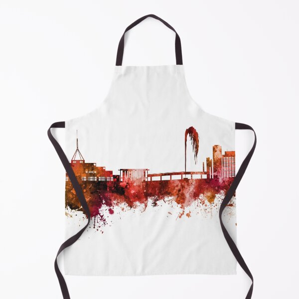 Item preview, Canberra Australia Skyline designed and sold by ArtPrints.