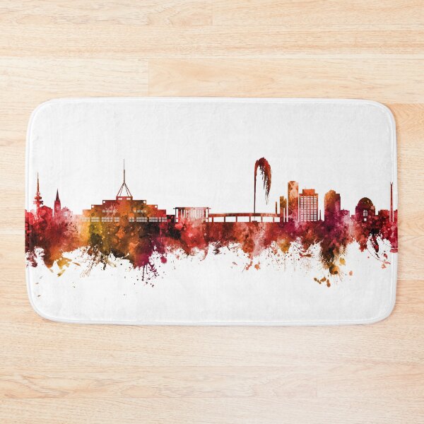 Item preview, Canberra Australia Skyline designed and sold by ArtPrints.