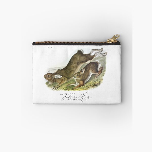 Item preview, Two Bunnies in the summer by J.J. Audubon 1843 designed and sold by ebrawne.