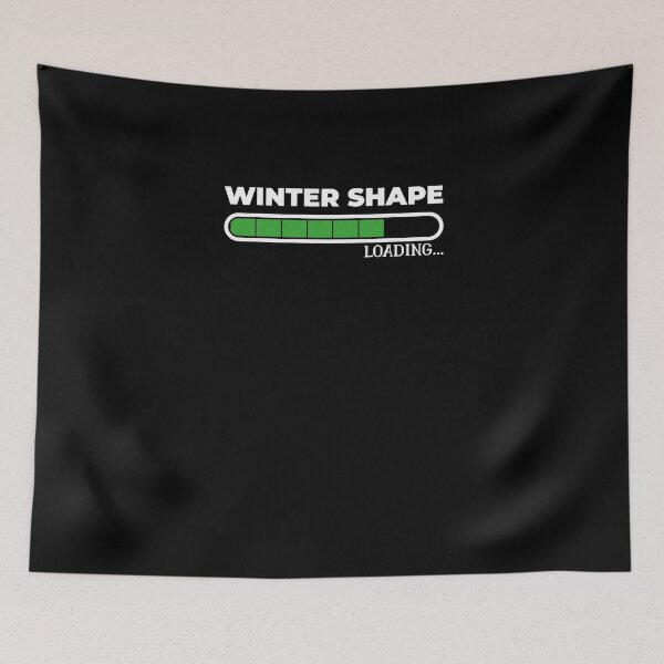 Item preview, Winter Shape Training Xmas Geek Nerdy Ironic  designed and sold by RJ-Art.