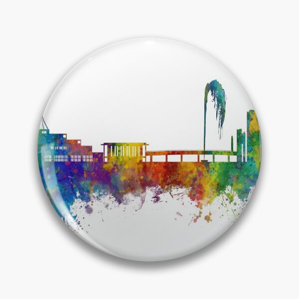 Item preview, Canberra Australia Skyline designed and sold by ArtPrints.