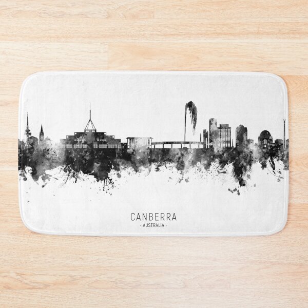 Item preview, Canberra Australia Skyline designed and sold by ArtPrints.