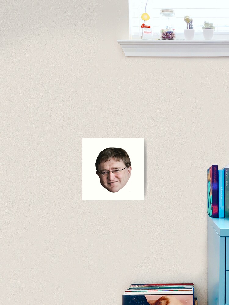 Gaben - Gabe Newell Meme Sticker for Sale by KiyomiShop