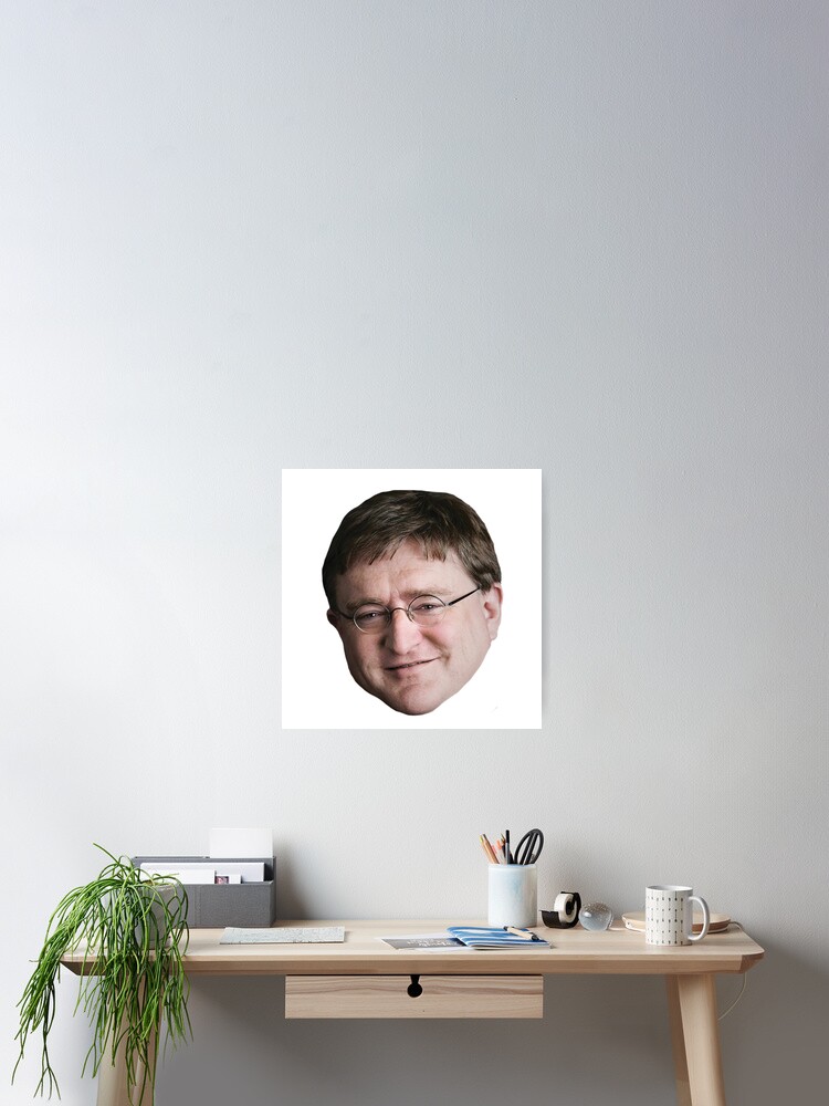 Gaben - Gabe Newell Meme Sticker for Sale by KiyomiShop