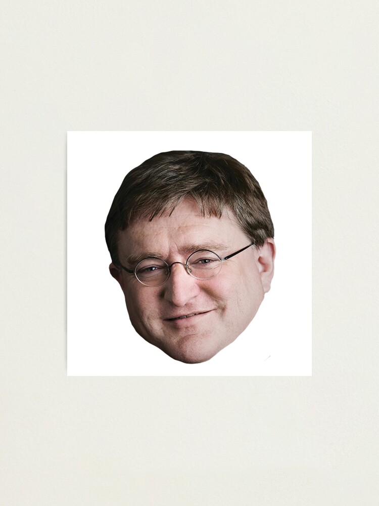 Gaben - Gabe Newell Meme Photographic Print for Sale by KiyomiShop