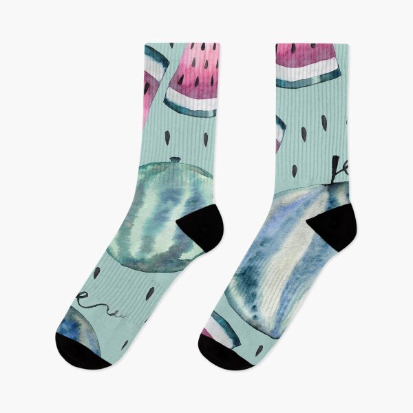 Item preview, Elegant Watercolor Watermelon Pattern designed and sold by Hommie9977.