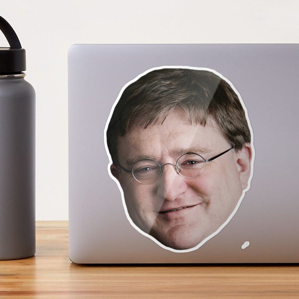 Gaben - Gabe Newell Meme Postcard for Sale by KiyomiShop