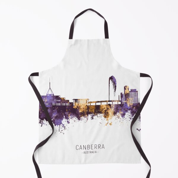 Item preview, Canberra Australia Skyline designed and sold by ArtPrints.