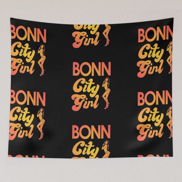 Item preview, Bonn Bonner City NRW Skyline Germany UN Basketball City Map designed and sold by Mark Sukra.
