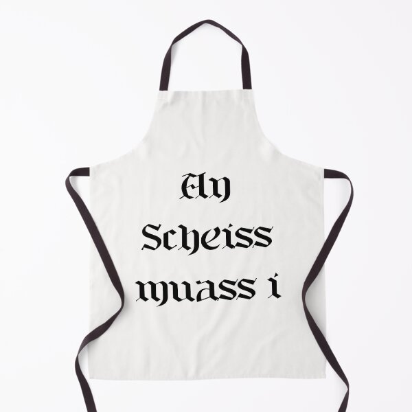 Item preview, An Scheiß muass i lustige bayerische sprüche designed and sold by cursotti.