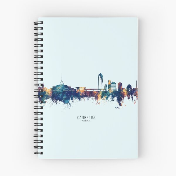 Item preview, Canberra Australia Skyline designed and sold by ArtPrints.