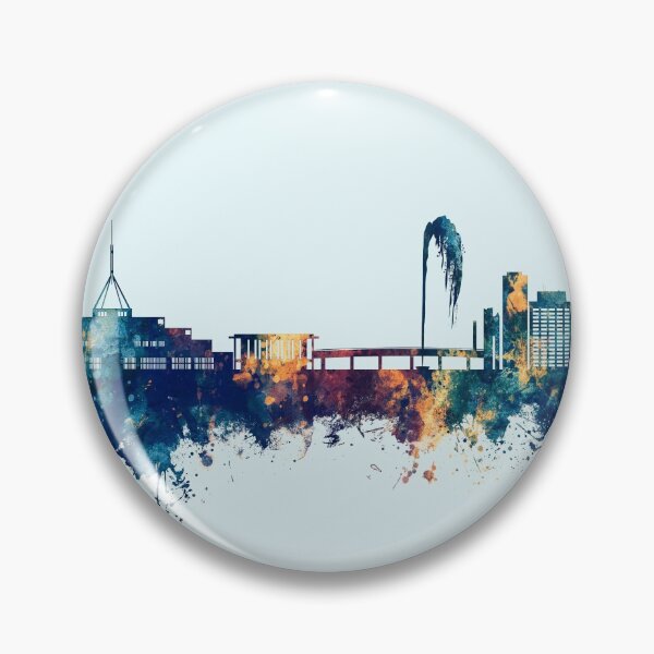 Artikelvorschau, Canberra Australia Skyline entworfen und verkauft von ArtPrints.