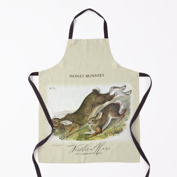 Item preview, Two Bunnies in the summer by J.J. Audubon 1843 designed and sold by ebrawne.