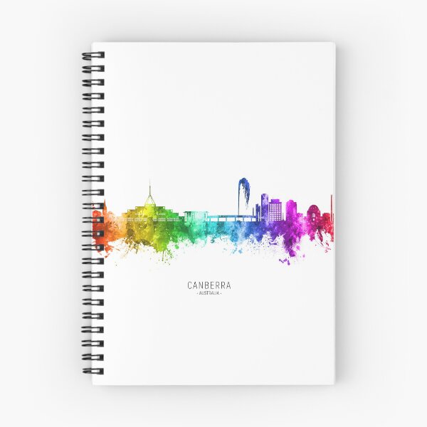 Item preview, Canberra Australia Skyline designed and sold by ArtPrints.