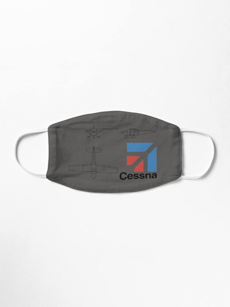 Alternate view of cessna logo Mask