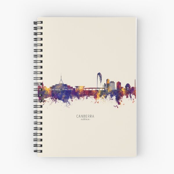 Item preview, Canberra Australia Skyline designed and sold by ArtPrints.