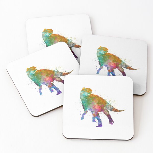 Item preview, Edmontosaurus dinosaur in watercolor designed and sold by paulrommer.