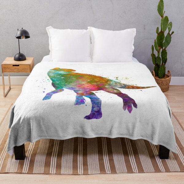 Item preview, Edmontosaurus dinosaur in watercolor designed and sold by paulrommer.
