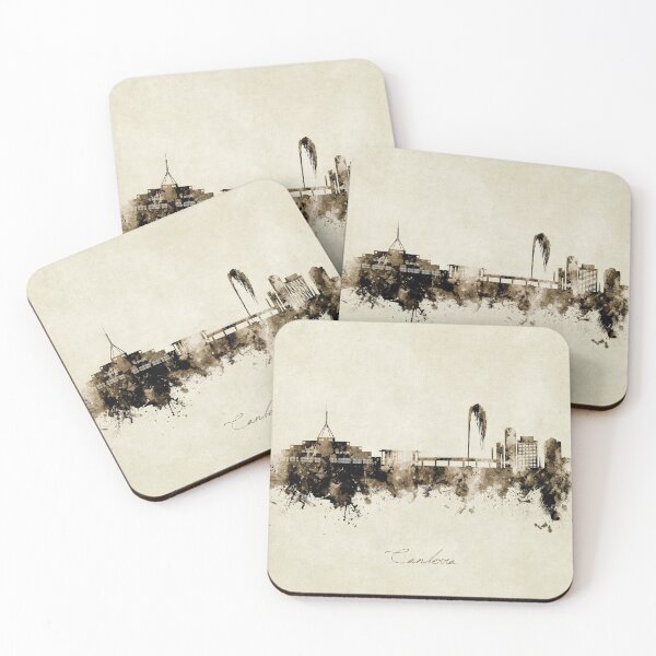 Item preview, Canberra Australia Skyline designed and sold by ArtPrints.