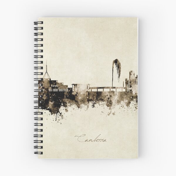 Item preview, Canberra Australia Skyline designed and sold by ArtPrints.