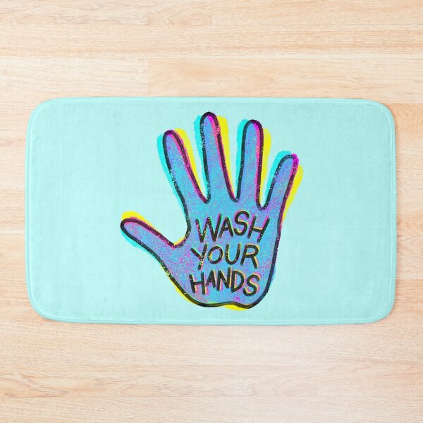 Item preview, Wash Your Hands designed and sold by NiceButton.