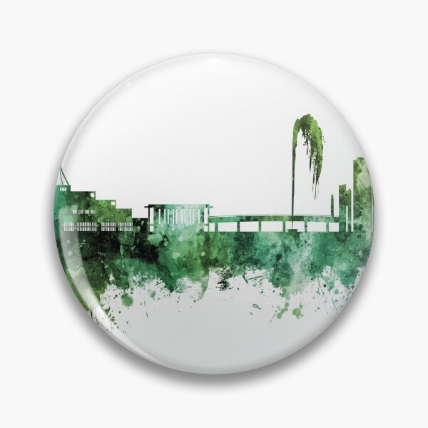 Item preview, Canberra Australia Skyline designed and sold by ArtPrints.