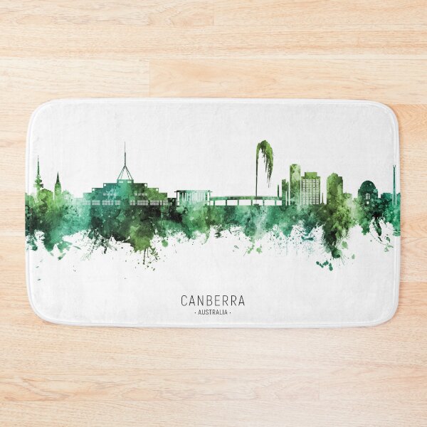Item preview, Canberra Australia Skyline designed and sold by ArtPrints.